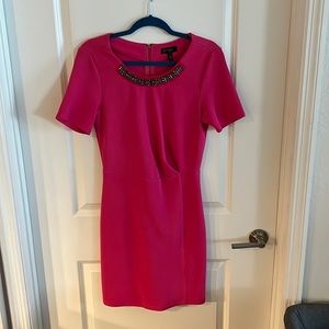 Jessica Simpson Size M Pink Dress with Embellishment